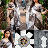 Festive Soft Lichi Silk Saree