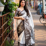 Festive Soft Lichi Silk Saree