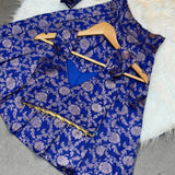 Kids Banarasi Silk Lehenga Choli