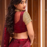 Premium Star Dust Satin Saree