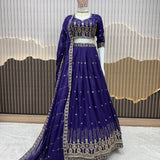 Designer Heavy Star Georgette Lehenga