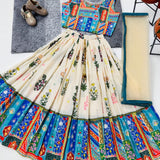 Designer Kediya Kids Lehenga