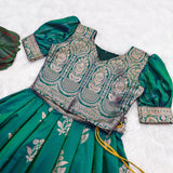 Traditional Kids Paithani Lehenga