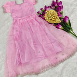 Pretty Flair Ornganza Kids Lehenga