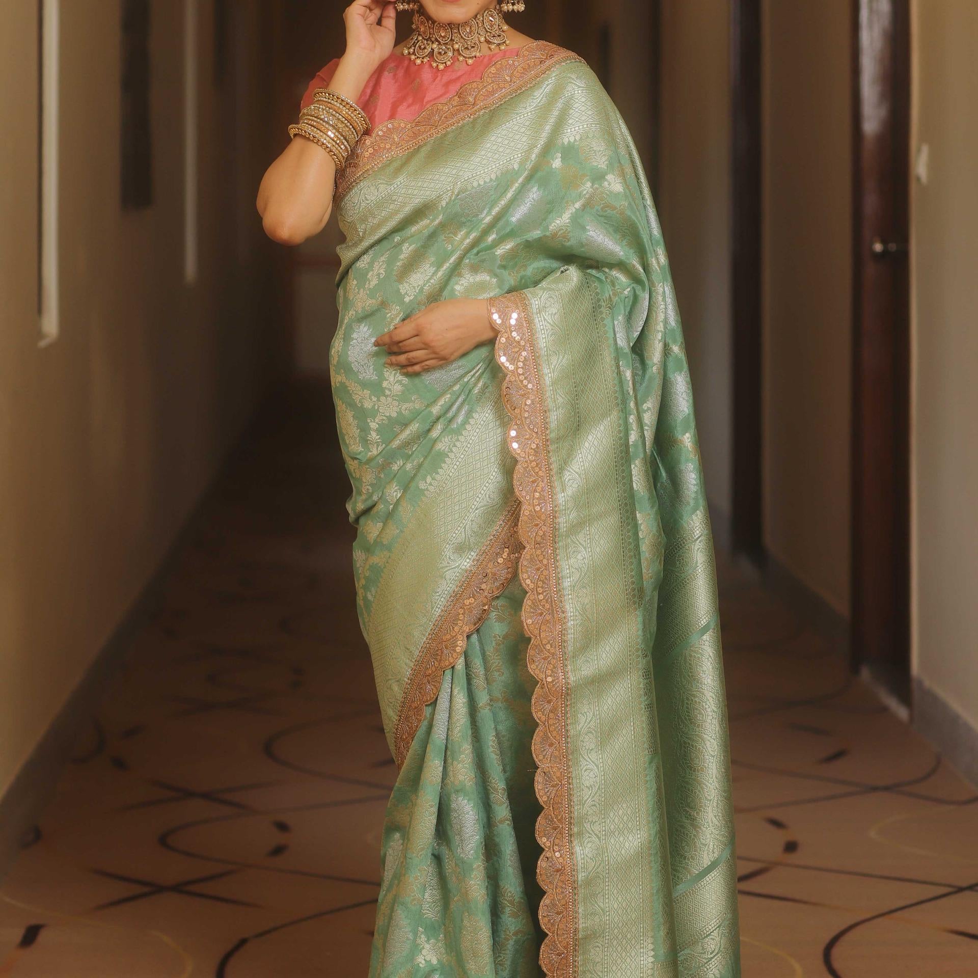 Premium Banarasi Katan Silk Saree