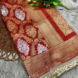 Premium Banarasi Katan Silk Saree