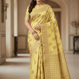 Enchanting Wedding Banarasi Silk Saree