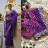 Grand Blockbuster Original Mirror Saree