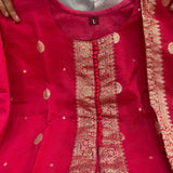 Premium Banarasi Silk Sharara Set