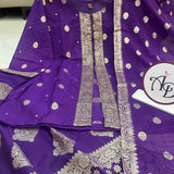 Premium Banarasi Silk Sharara Set