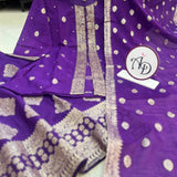 Premium Banarasi Silk Sharara Set