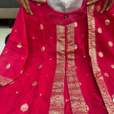 Premium Banarasi Silk Sharara Set