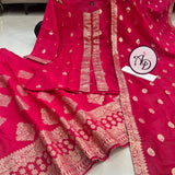 Premium Banarasi Silk Sharara Set