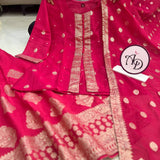 Premium Banarasi Silk Sharara Set