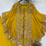 Lavish Designer Shruge Plazzo Set