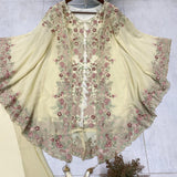 Lavish Designer Shruge Plazzo Set