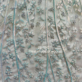 Adorn Wedding Embroidered Net Lehenga