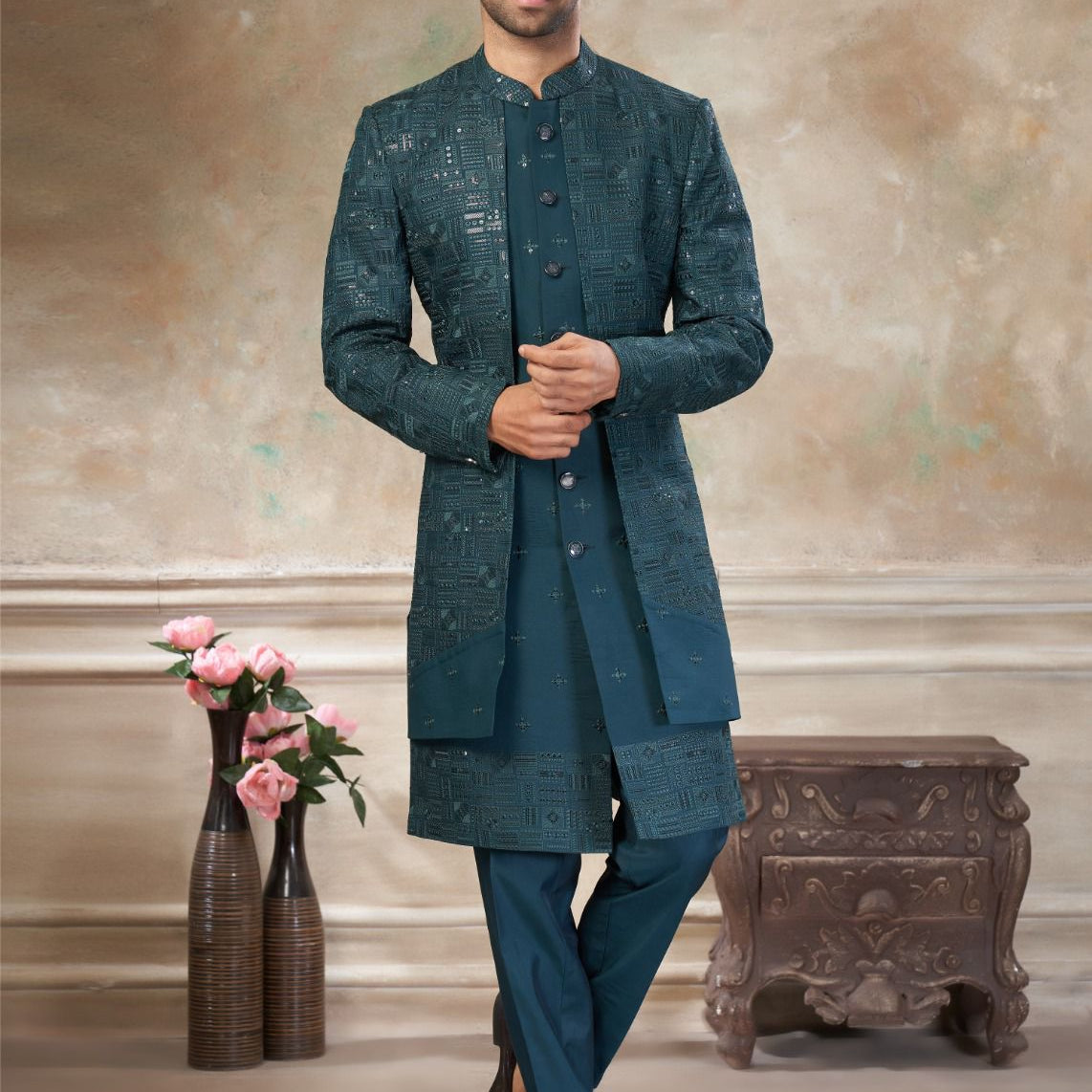 Venmer Premium Men's Indo Western