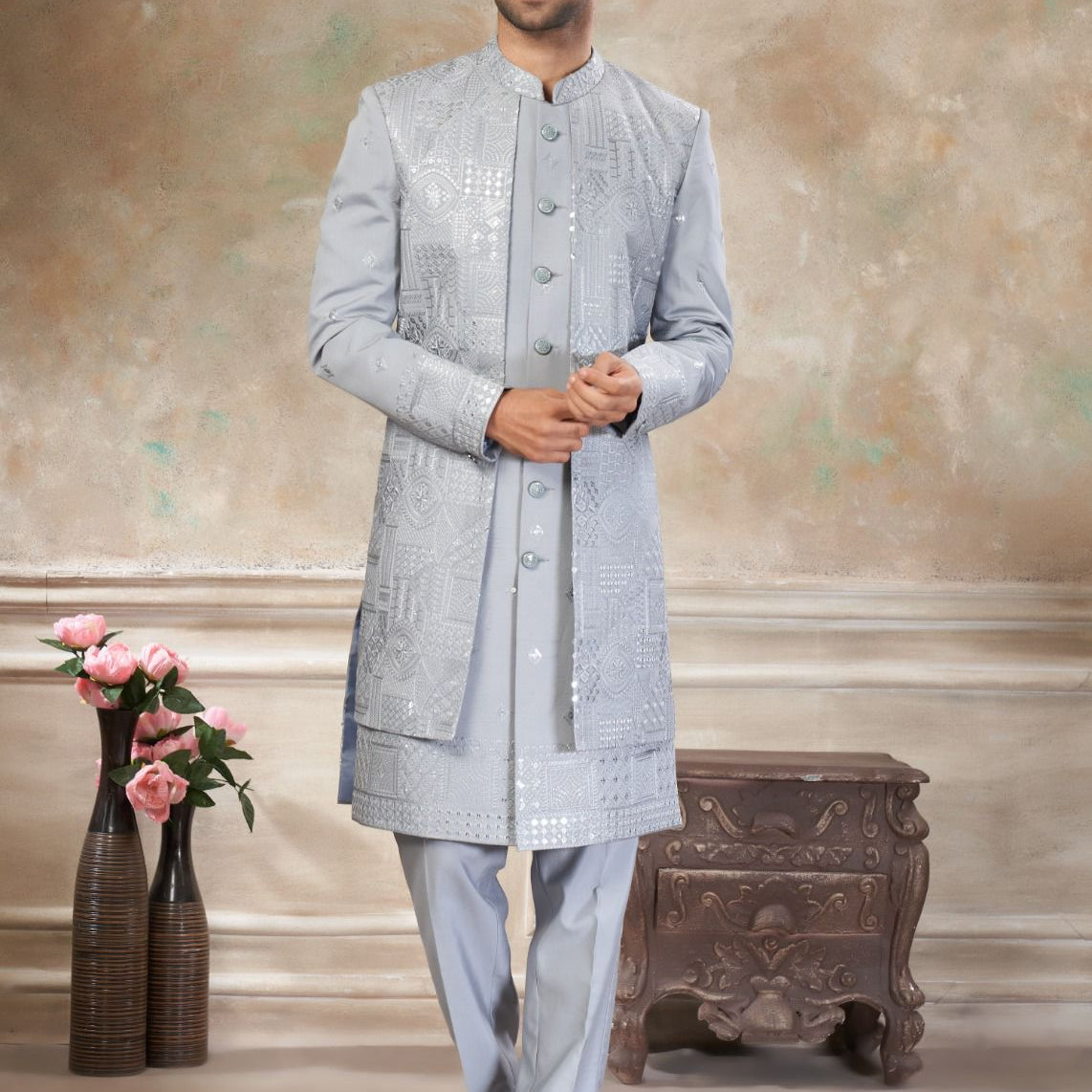 Venmer Premium Men's Indo Western