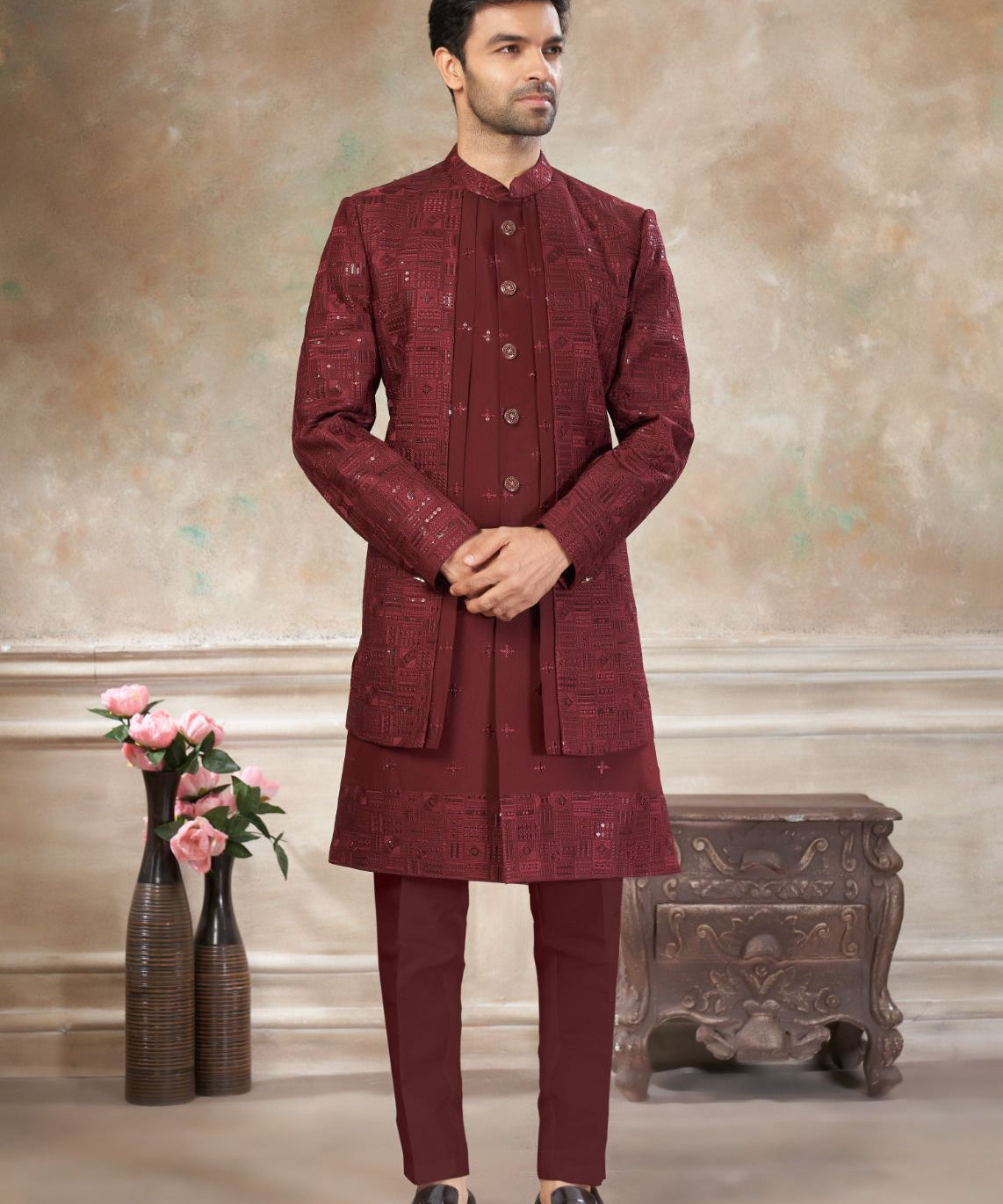 Venmer Premium Men's Indo Western