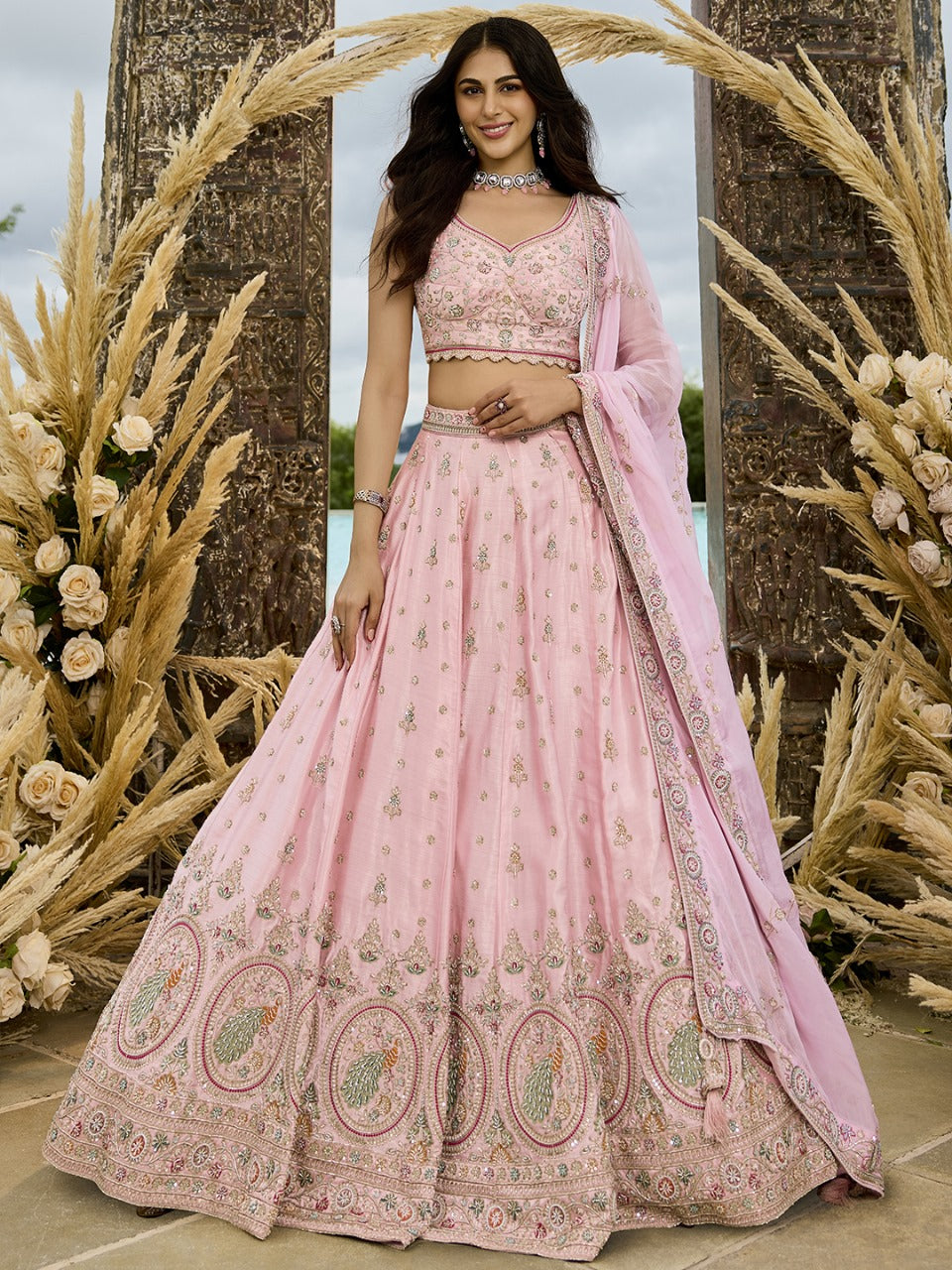 Royal Premium Wedding Silk Lehenga