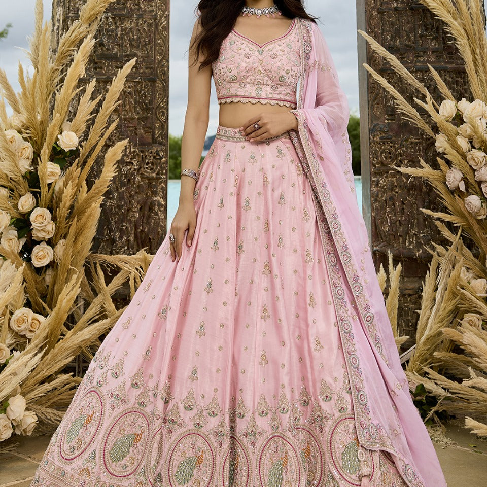 Royal Premium Wedding Silk Lehenga