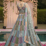 Lavish Embroidered Wedding Lehenga