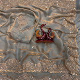 Royal Premium Beads Work Saree