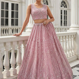 Adorn Wedding Embroidered Lehenga