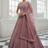 Adorn Wedding Embroidered Lehenga