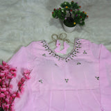 Dazzling Pink Georgette Suit