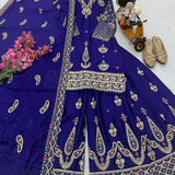 Dashing Chinon Silk Top Sharara