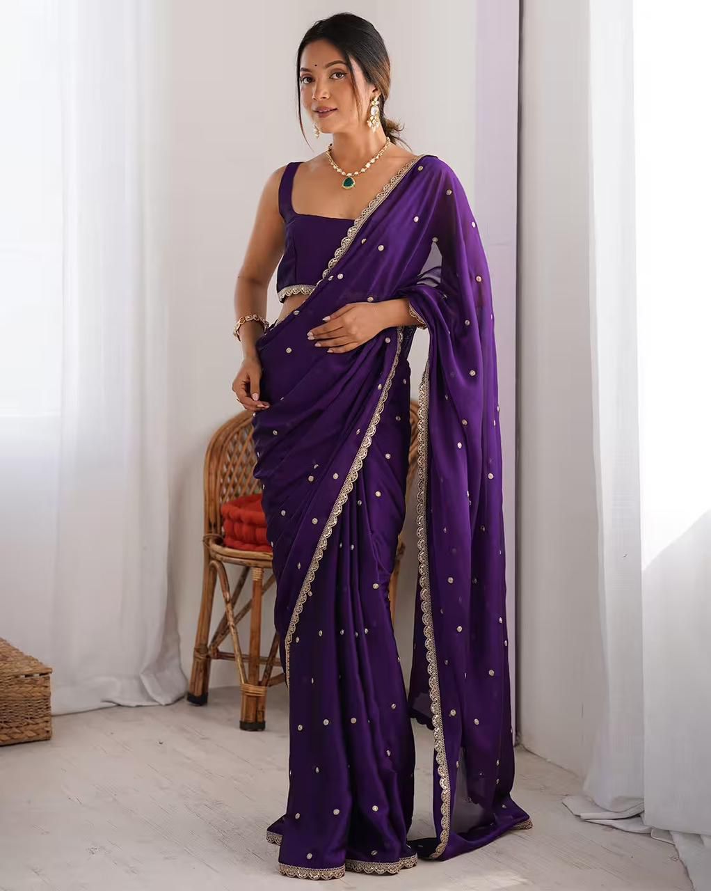 Beautiful Ranglila Silk Saree
