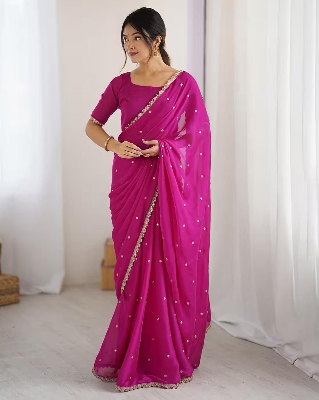 Beautiful Ranglila Silk Saree