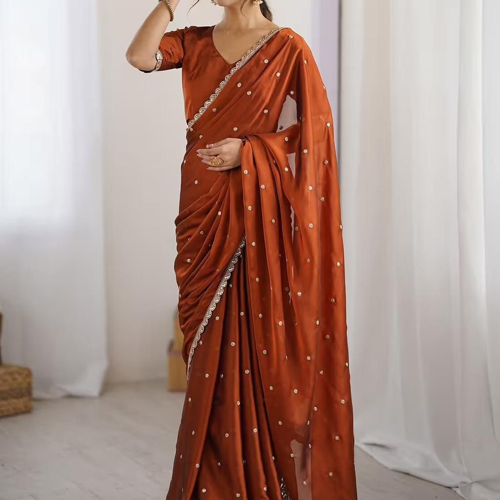 Beautiful Ranglila Silk Saree