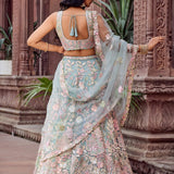 Glorious Wedding Embroidered Lehenga