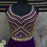 Occasionally Heavy Georgette Lehenga