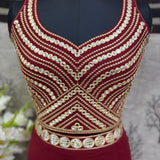 Occasionally Heavy Georgette Lehenga