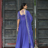 Occasionally Blooming Anarkali Gown