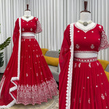 Chilli Red Boutique Lehenga Choli