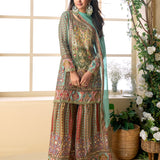 Reshmi Natural Creap Pakistani Suit
