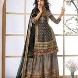 Reshmi Natural Creap Pakistani Suit