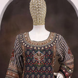 Reshmi Natural Creap Pakistani Suit