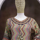 Reshmi Natural Creap Pakistani Suit