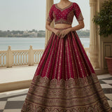 Royal Premium Wedding Silk Lehenga