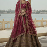 Royal Premium Wedding Silk Lehenga