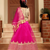 Attractive Kids Net Lehenga Choli