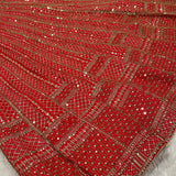 Dazzle Bridal Sequence Work Lehenga