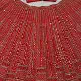 Dazzle Bridal Sequence Work Lehenga