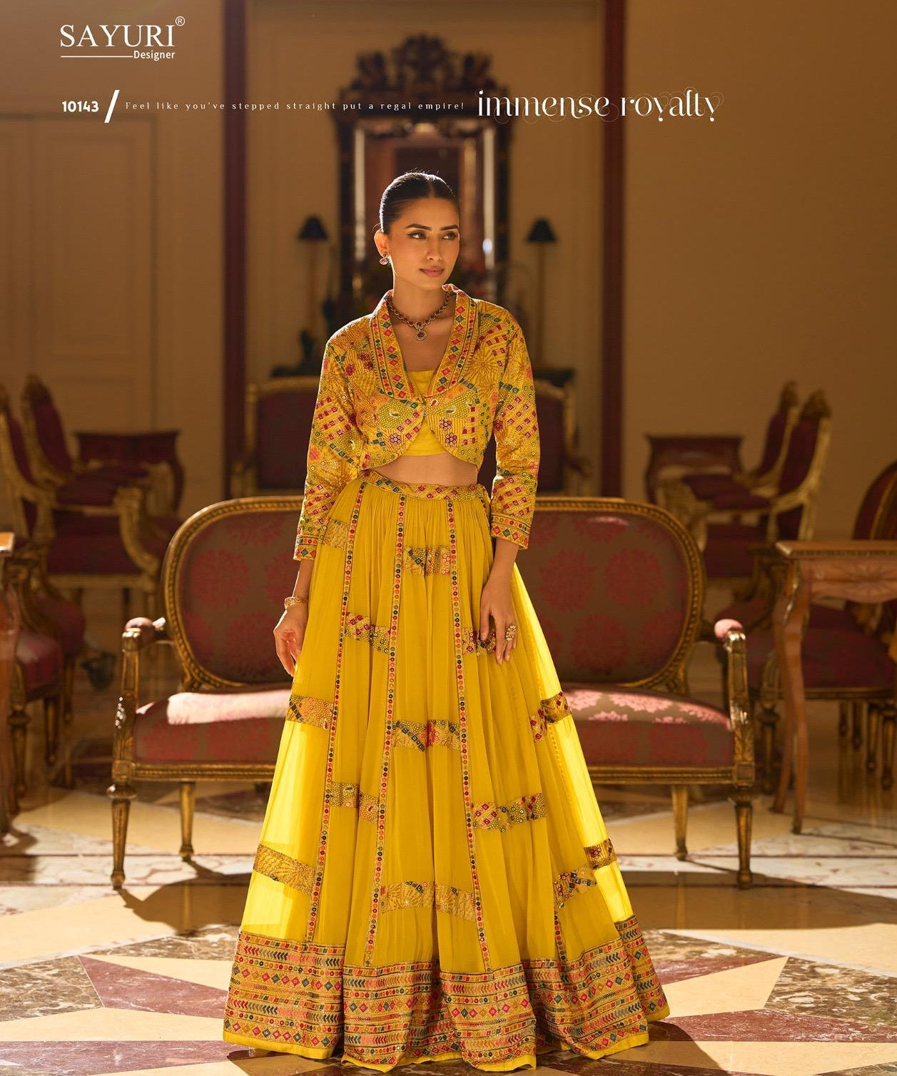 Kamini Premium Embroidered Lehenga
